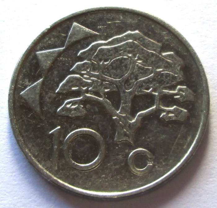 2009 Namibia 10 Cents