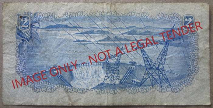 Two Rand South Africa Serial Nr D121 205572