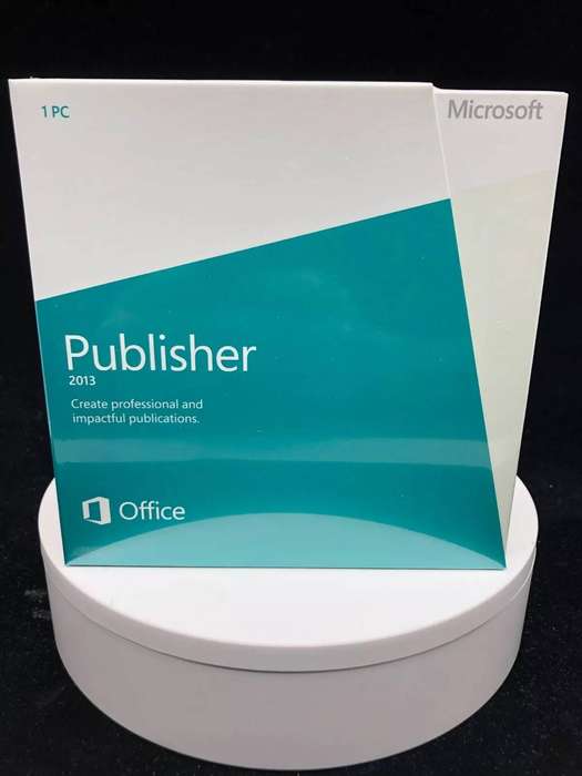 Microsoft Publisher 2013 Retail Box With Disc | 164-06988