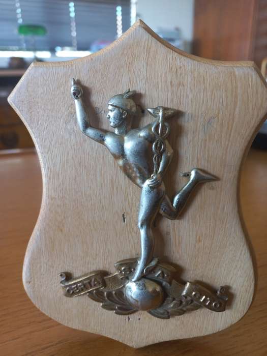 SANDF-BORDER WAR-SA CORPS OF SIGNALS  BI-METAL PLAQUE