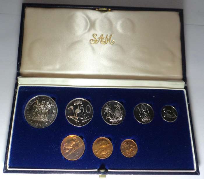 Republic of SA: 1981 Proof Set (5 sets available)