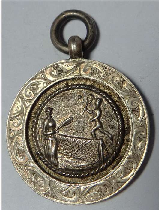 Sterling Silver La Crosse Medal (Birmingham 1910)