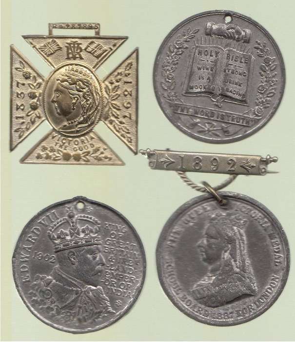 Four Large Victorian & Edwardian Medals