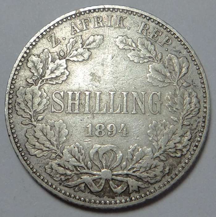 Paul Kruger ZAR Shilling of 1894 (Error Coin?)