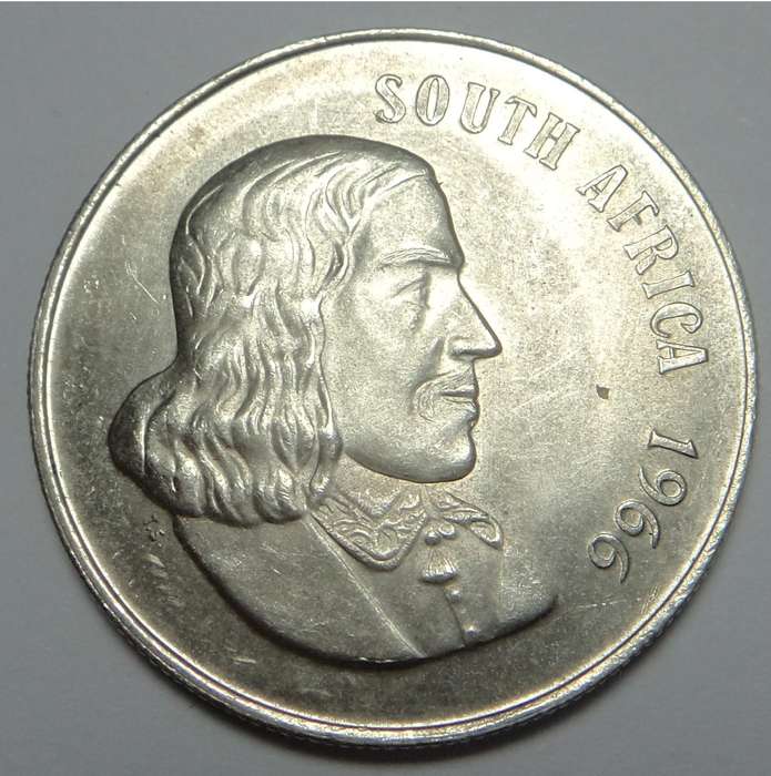 Republic of SA: Silver R1 1966 (English) 3 available