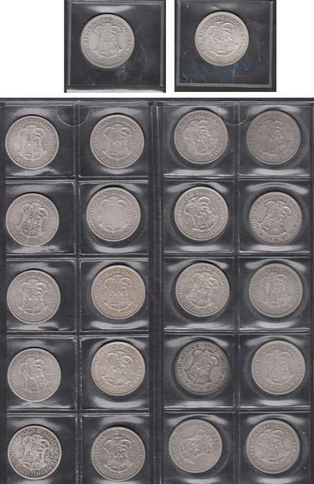 Union of SA: 2-Shillings Collection 1923-1960