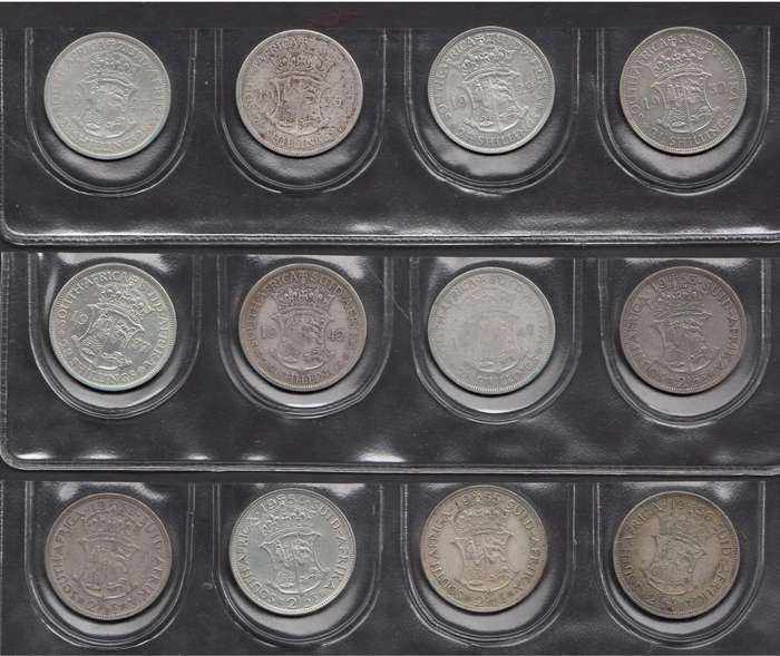 Union of South Africa: Half Crown Collection