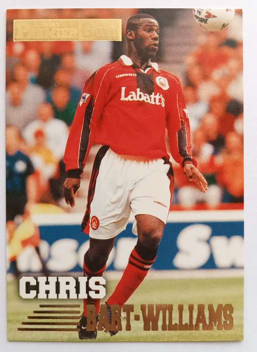 CHRIS BART WILLIAMS (Forest) - TOPPS PREMIER GOLD COLLECTION 1996/97 - TRADING CARD CARD 111 of 161