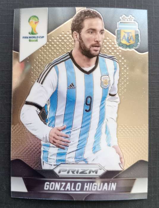 GONZALO HIGUAIN (Argentina) - PANINI PRIZM FIFA WORLD CUP 2014 COLLECTION - PRIZM TRADING CARD 11
