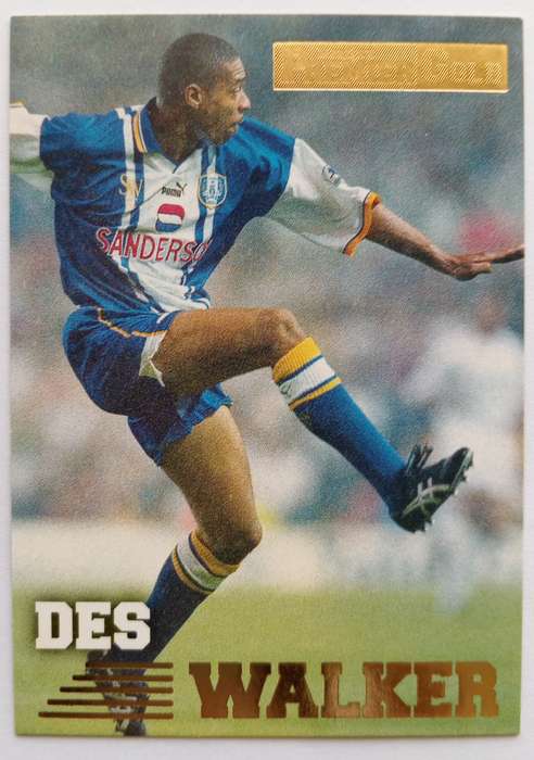 DES WALKER - TOPPS PREMIER GOLD COLLECTION 1996/97 - TRADING CARD CARD 125 of 161