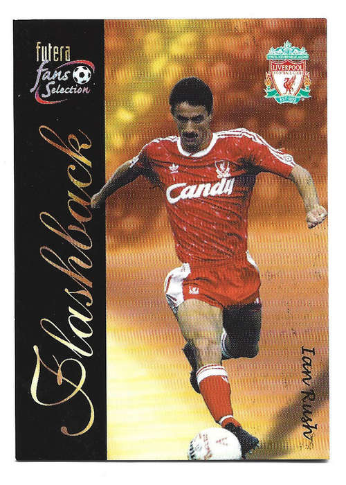 IAN RUSH - LIVERPOOL FC FUTERA Fans Selection 1999 Collection - FLASHBACK Trading card 133