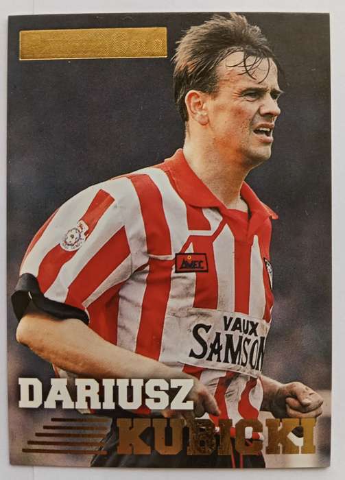 DARIUSZ KUBICKI - TOPPS PREMIER GOLD COLLECTION 1996/97 - TRADING CARD CARD 138 of 161