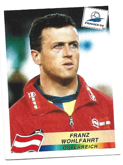 PANINI FIFA WORLD CUP 1998 FRANCE STICKER COLLECTION - RARE  STICKER 155