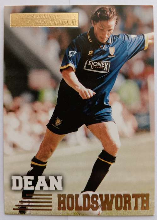DEAN HOLDSWORTH (Winbledon) - TOPPS PREMIER GOLD COLLECTION 1996/97 - TRADING CARD CARD 155 of 161
