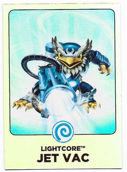 JET VAC - TOPPS SKYLANDERS GIANTS 2013 COLLECTION - LIGHTCORE FOIL TRADING CARD 159