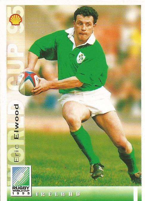 ERIC ELWOOD - SPORTS DECK `RUGBY WORLD CUP 95` -  BASE TRADING CARD 171