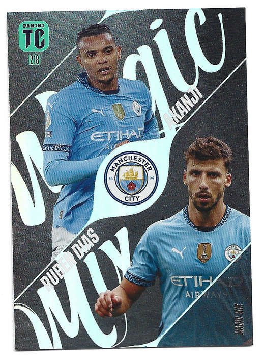 DIAS/AKANJI - PANINI `TOP CLASS` 2025 COLLECTION - FOIL MAGIC MIX TRADING CARD 218