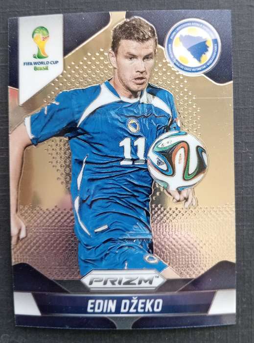 EDIN DZEKO (Bosnia) - PANINI PRIZM FIFA WORLD CUP 2014 COLLECTION - PRIZM TRADING CARD 26
