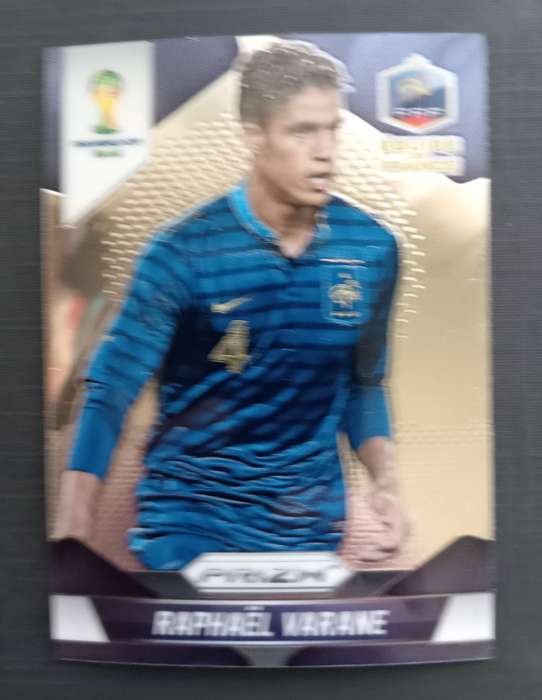 RAPHAEL VARANE (France) - PANINI PRIZM FIFA WORLD CUP 2014 COLLECTION - PRIZM TRADING CARD 78