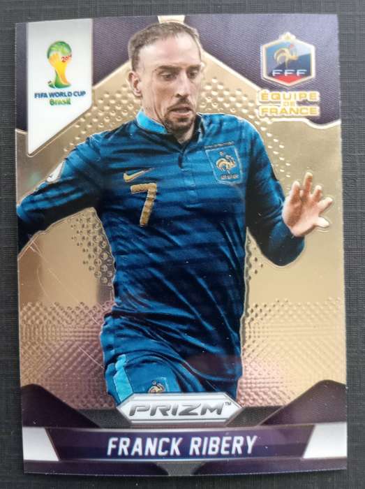 FRANCK RIBERY (France) - PANINI PRIZM FIFA WORLD CUP 2014 COLLECTION - PRIZM TRADING CARD 81