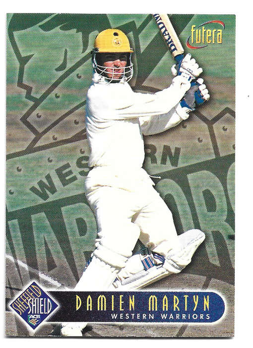 DAMIEN MARTYN - 1996 FUTERA CRICKET WORLD CUP COLLECTION - BASE TRADING CARD 83