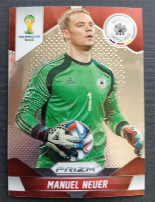 MANUEL NEUER (Germany) - PANINI PRIZM FIFA WORLD CUP 2014 COLLECTION - PRIZM TRADING CARD 83