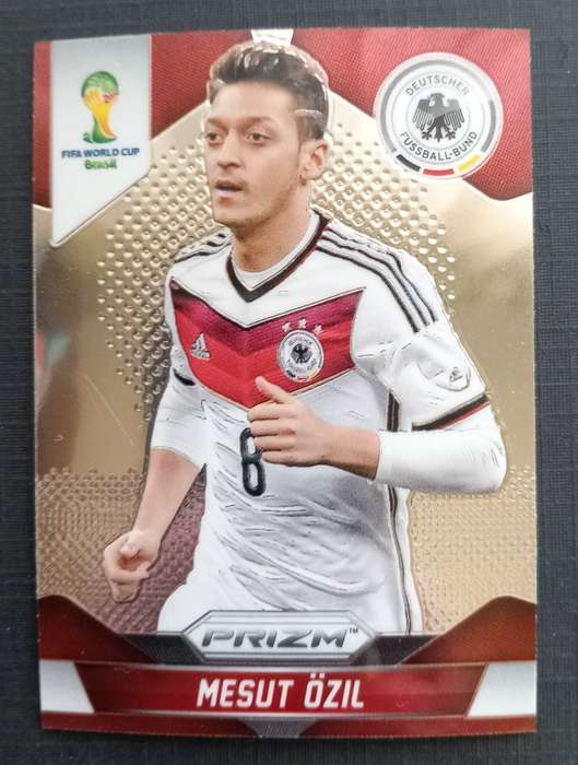 MESUT OZIL (Germany) - PANINI PRIZM FIFA WORLD CUP 2014 COLLECTION - PRIZM TRADING CARD 88