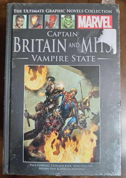 CAPTAIN BRITAIN, VAMPIRE STATE - MARVEL ULTIMATE GRAPHIC NOVELS COLLECTION - NOVEL 99,