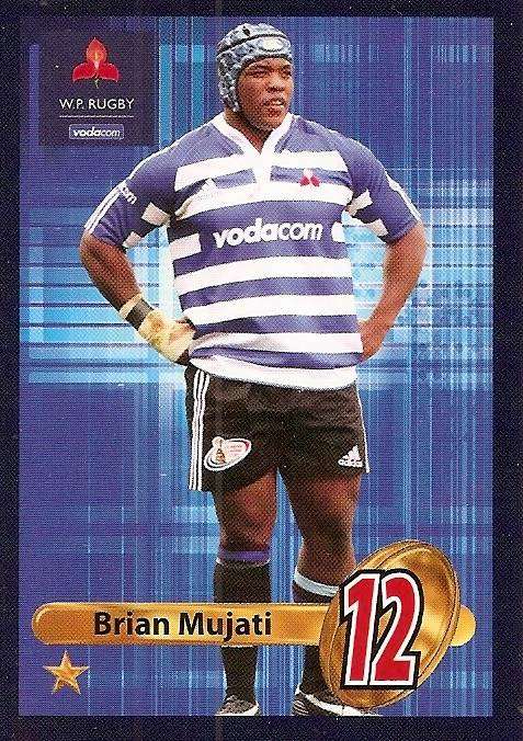 BRIAN MUJATI (Stormers) - BIG BALL RUGBY COLLECTION  2009 -  BASE TRADING CARD