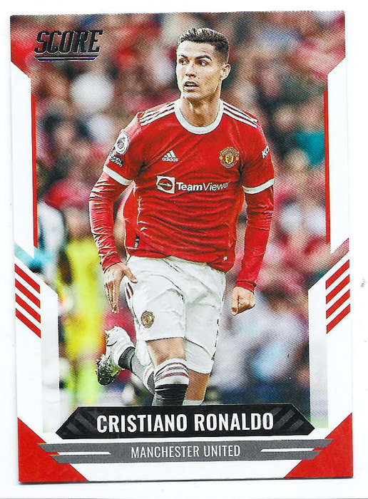CRISTIANO RONALDO - PANINI SCORE PREMIER LEAGUE 2021 - BASE TRADING CARD 116