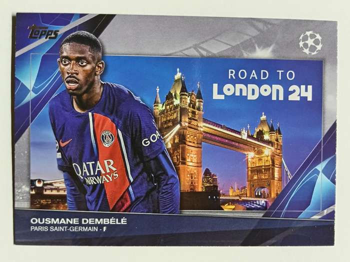OUSMANE DEMBELE - TOPPS Champ League 2023 - ROAD to LONDON TRADING CARD RF17