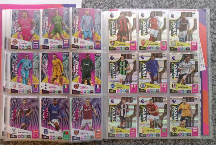 PANINI English Premier League 2024/2025 -  COMPLETE 459 TRADING CARD COLLECTION - NO Golden Ballers