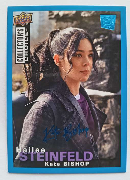 HAILEE STEINFIELD - MARVEL STUDIOS HAWKEYE the Movie 2024 - KATE BISHOP SIGNATURE SERIES CARD CC24