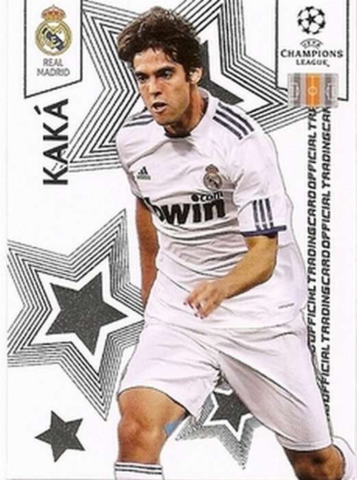 KAKA (Real Madrid) - PANINI CHAMPIONS LEAGUE PREMIUM 2010/11 - RARE TRADING CARD