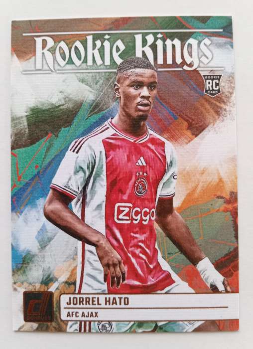 JORREL HATO (Ajax) - PANINI DONRUSS ROOKIE KINGS 2023/24 - BRONZE ROOKIE TRADING CARD 14