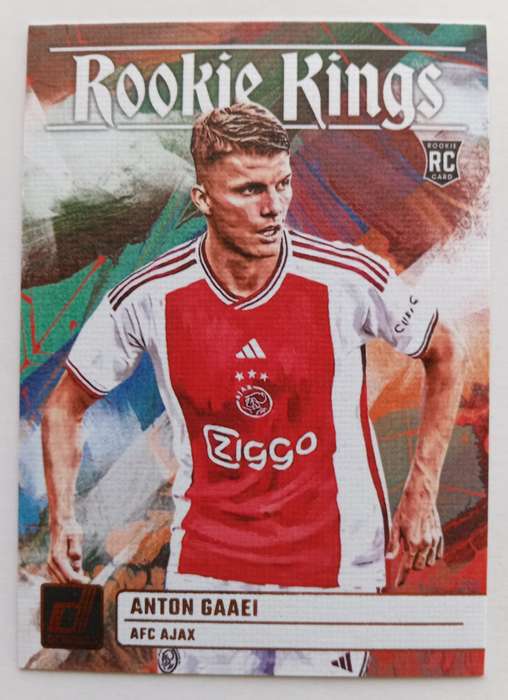 ANTON GAAEI (Ajax) - PANINI DONRUSS ROOKIE KINGS 2023/24 - BRONZE ROOKIE TRADING CARD 18