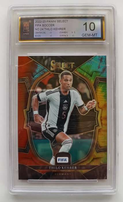 THILO KEHER (Germany) - PANINI SELECT TERRACE 2023 - GEM MINT PROOF TYE DYE Trading Card 24 of 49