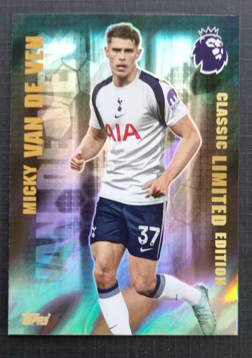 M. VAN DE VEN - TOPPS Premier League Premium 2025/26 Collection - CLASSIC LIMITED EDITION CARD LE16