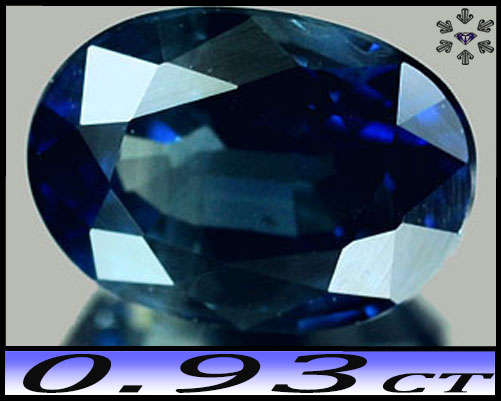 0.93ct Bangkaja Greenish Blue Sapphire - SI - Thailand Precision Modern Oval (Heated)