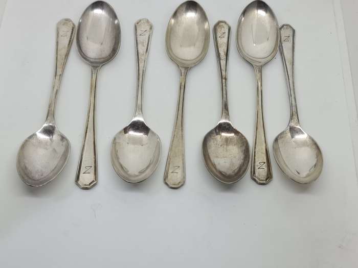 Insignia plate epns x6 teaspoons