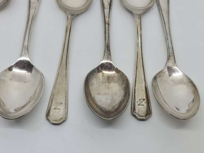 Insignia plate epns x6 teaspoons