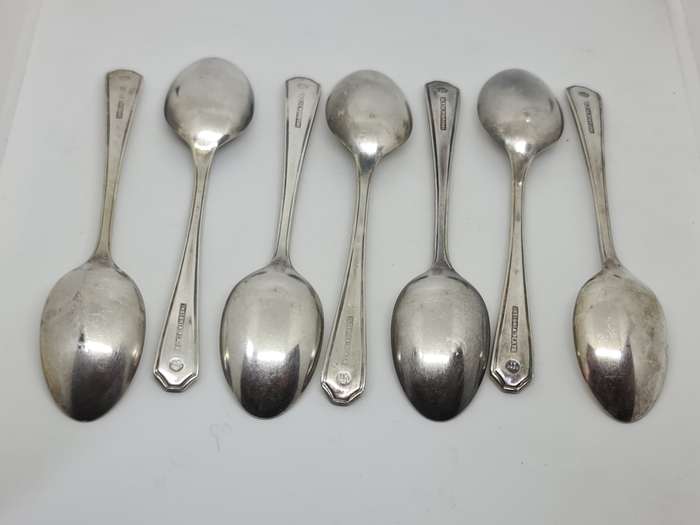 Insignia plate epns x6 teaspoons