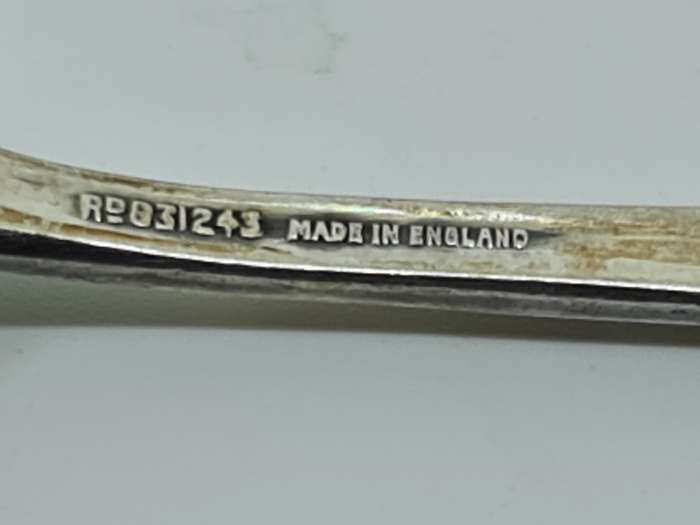 Bedford plate EPNS cake forks