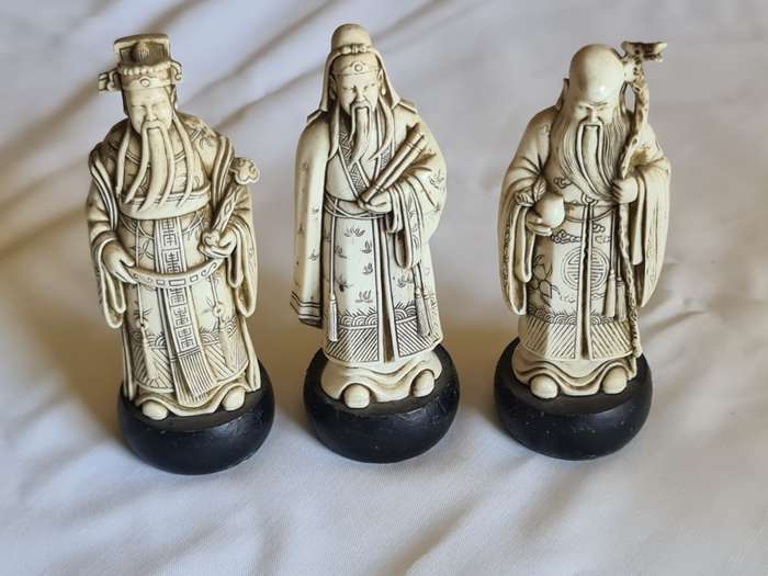 Three wise man made of resin