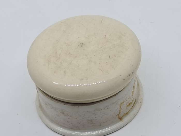 English Ironstone pot with lid
