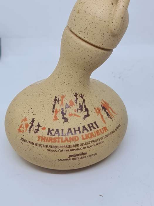Miniature Kalahari and Amarula Liquer bottles.