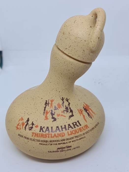 Miniature Kalahari and Amarula Liquer bottles.