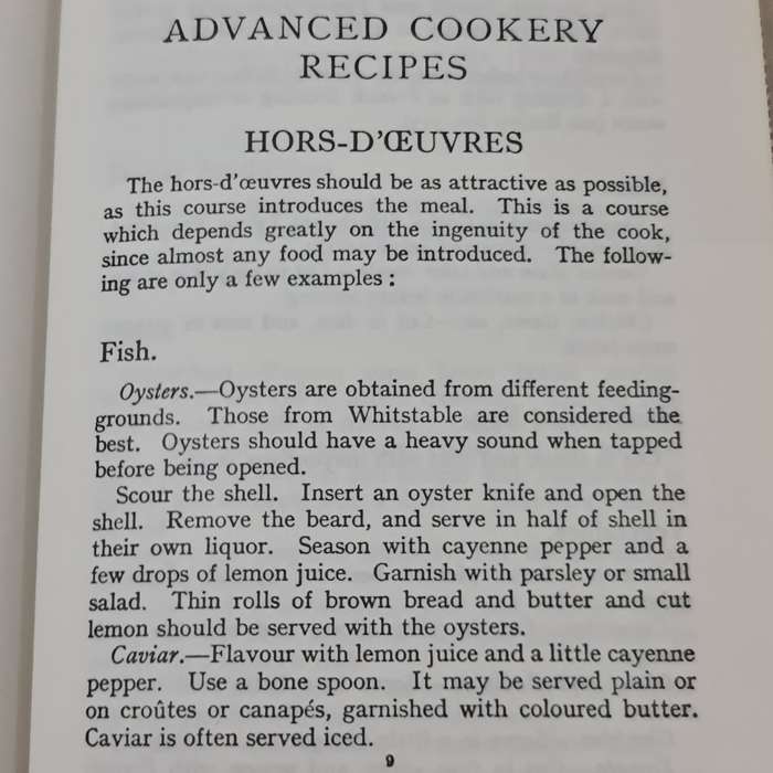Book: The Edinburgh Book of Advanced Cookery Recipes book
