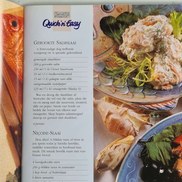Vinnig 'n' Maklik Slaaie, Souse en nog wat