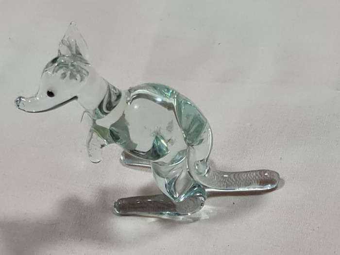 Art Glass Kangaroo